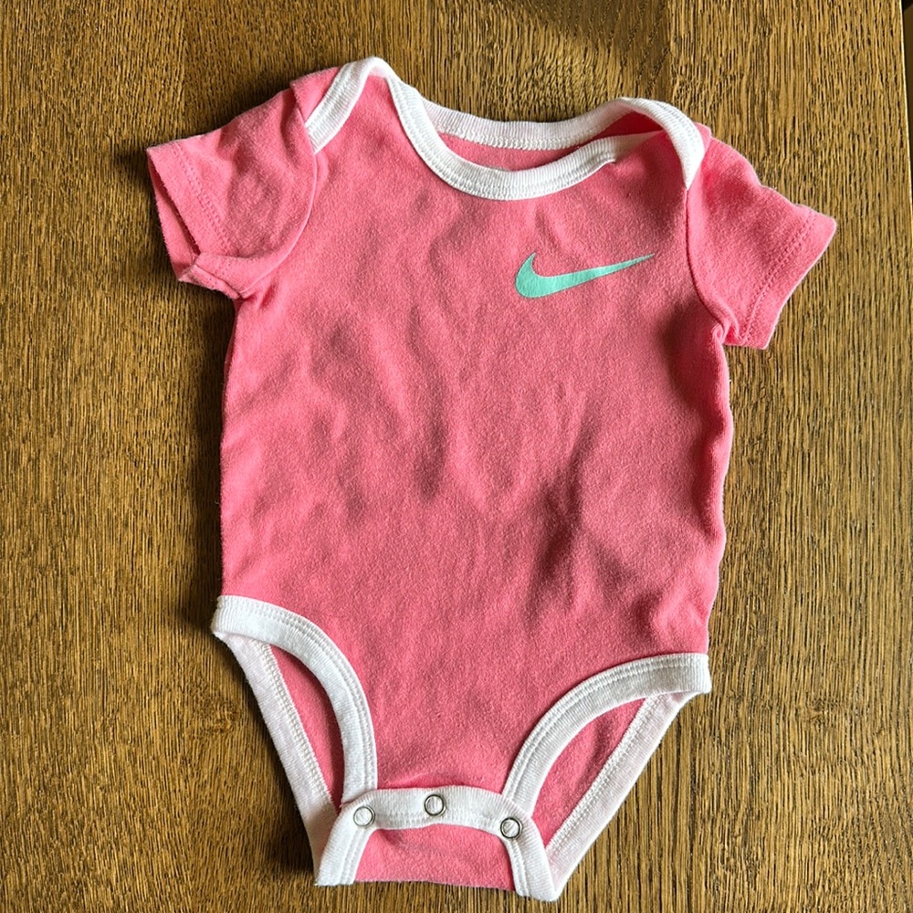 Nike Pink Onesie - Baby 6 months